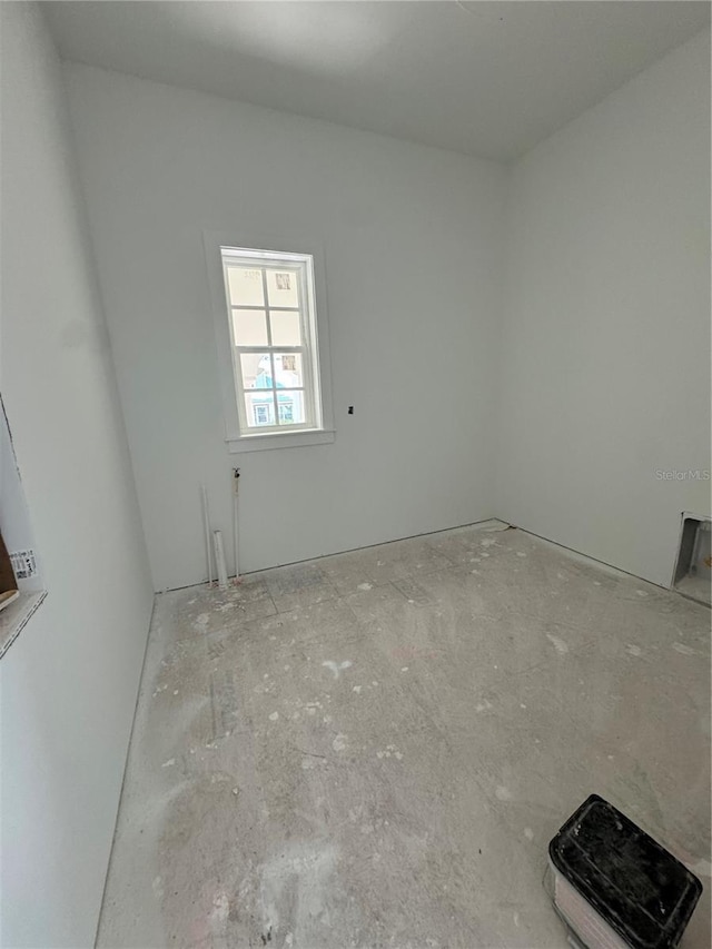 view of unfurnished room