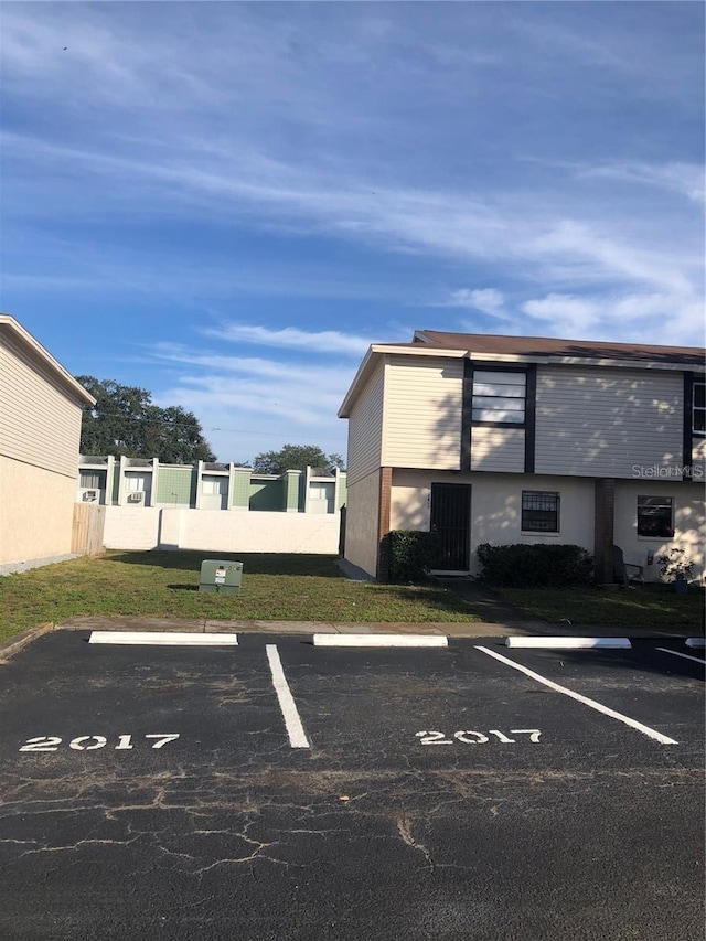 view of car parking