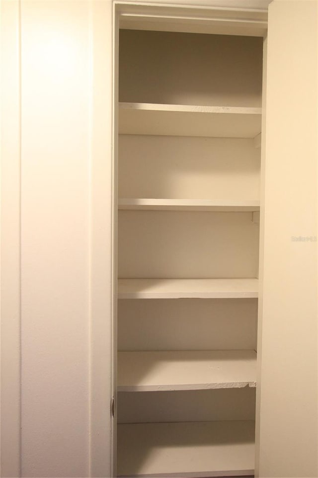 view of closet