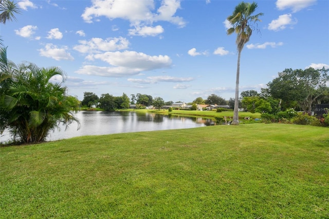 property view of water