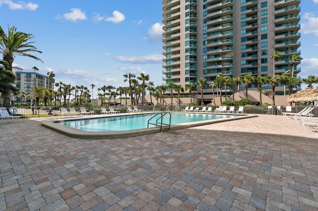 view of swimming pool