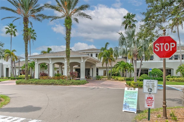 2309 Mooney Pl, Sun City Center, FL 33573 - view of property featuring uncovered parking
