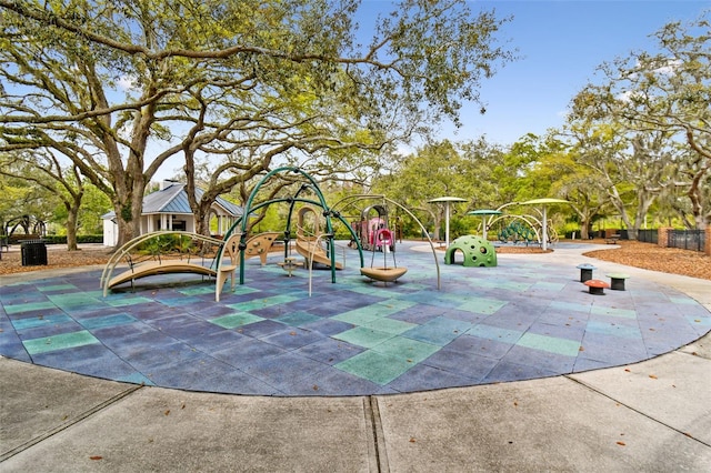 view of community playground