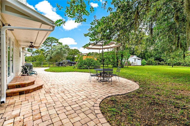 view of patio