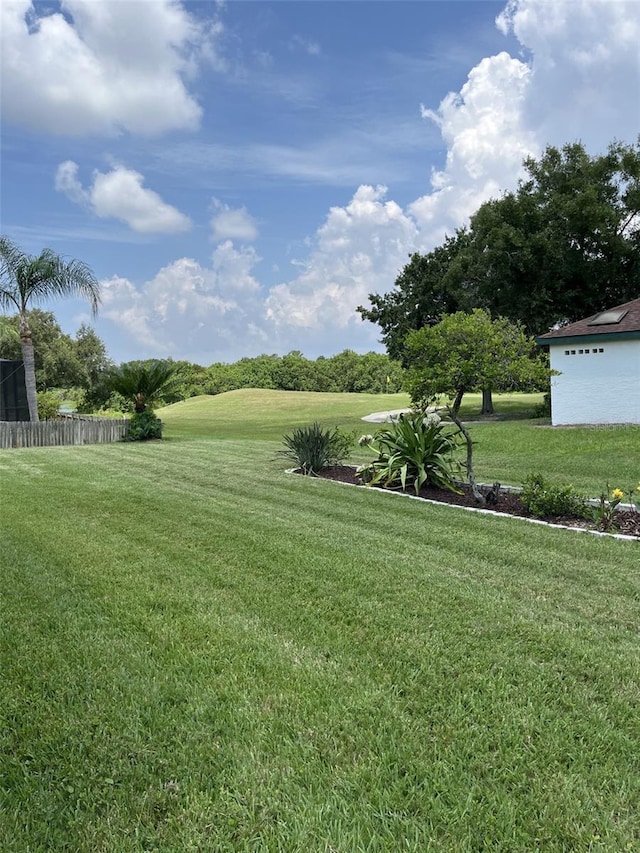 view of yard