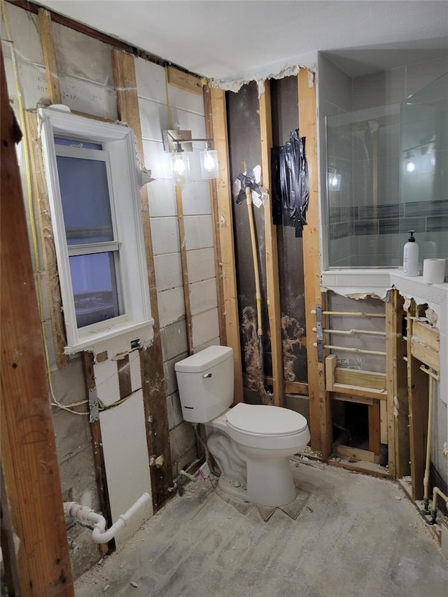 bathroom with toilet