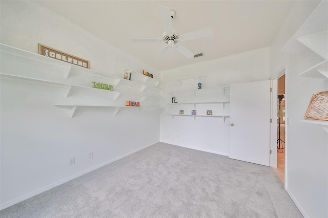 902 Mcdaniel St Unit 1, Sun City Center, FL 33573 - carpeted spare room featuring a ceiling fan and baseboards