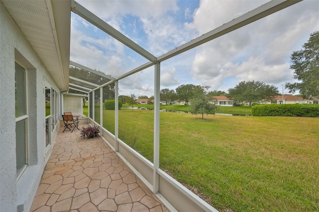 902 Mcdaniel St Unit 1, Sun City Center, FL 33573 - view of sunroom