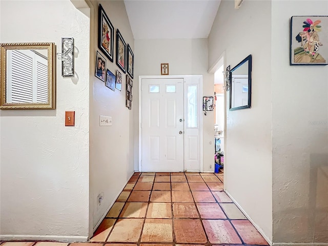 view of entrance foyer