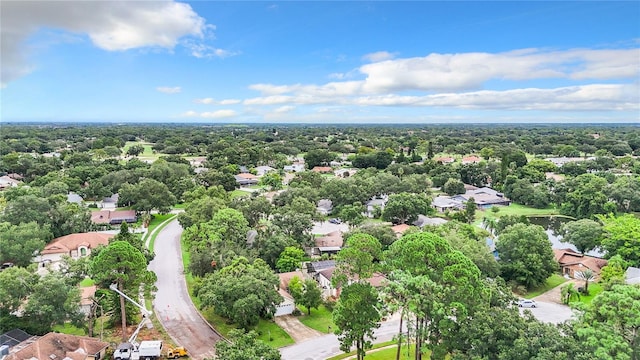 drone / aerial view featuring a residential view