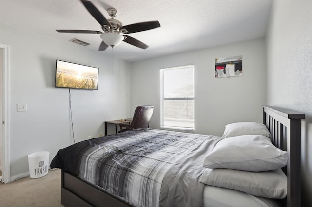 7720 Rathdown Ln, Wesley Chapel, FL 33545 - bedroom featuring carpet floors and ceiling fan