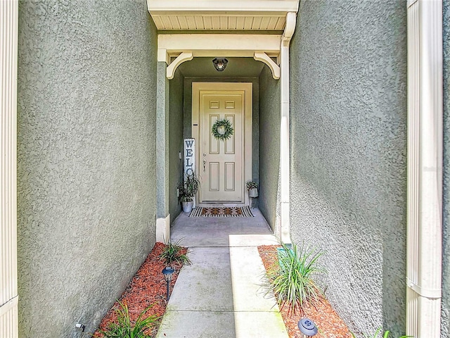 view of property entrance