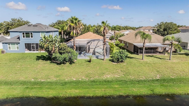 birds eye view of property featuring a residential view