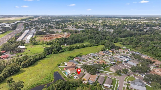 birds eye view of property featuring a residential view