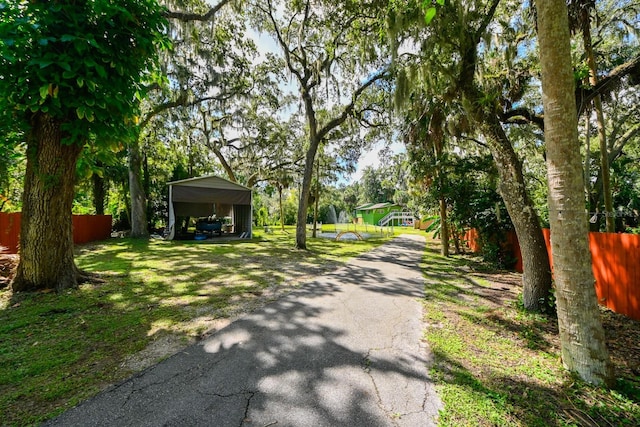 4617 John Moore Rd, Brandon, FL 33511 - view of community featuring a carport