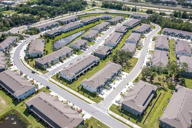 birds eye view of property featuring a residential view