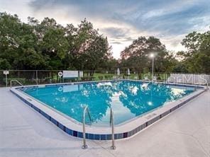 view of pool