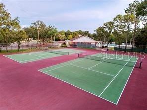 view of tennis court