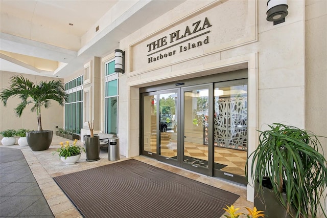 450 Knights Run Ave Unit 411, Tampa, FL 33602 - view of exterior entry with french doors