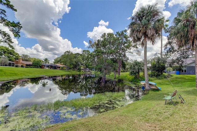 property view of water