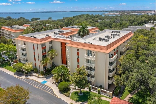 2630 Pearce Dr Unit 404, Clearwater, FL 33764 - bird's eye view with a water view