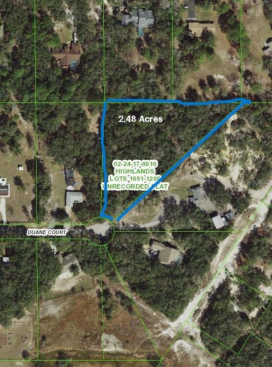 14645 Duane Ct, Spring Hill FL, 34610 land for sale