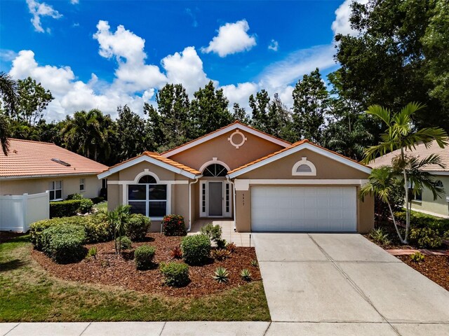 ranch-style house with a garage