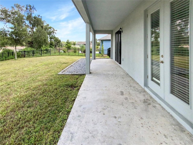 13292 Sea Bridge Dr, Hudson, FL 34669 - view of yard featuring a fenced backyard and a patio