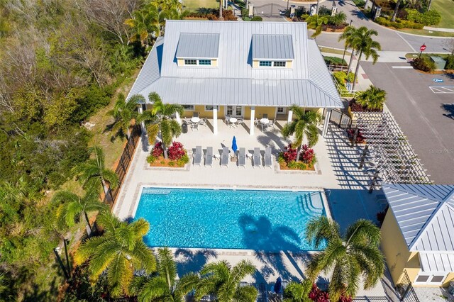 825 Islebay Dr, Apollo Beach, FL 33572 - birds eye view of property