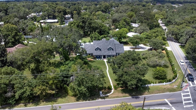 aerial view with a view of trees