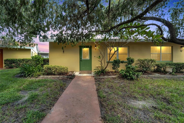 view of ranch-style house