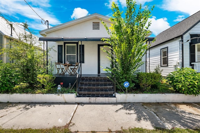 bungalow with a porch