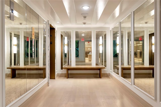 2912 Santiago St Unit 1201, Tampa, FL 33629 - corridor featuring wood finished floors