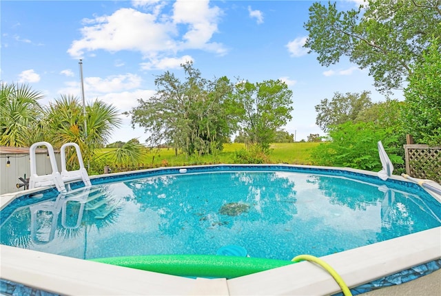 view of pool