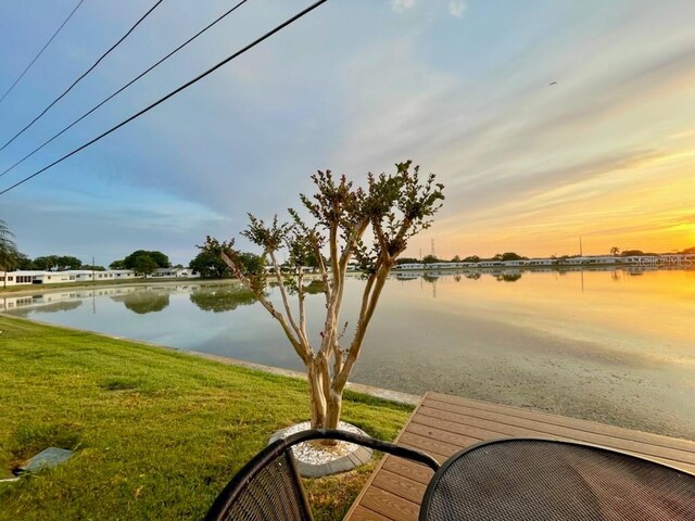 property view of water