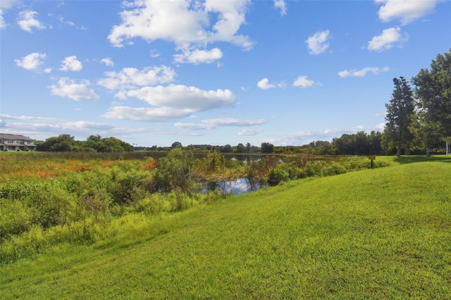 property view of water