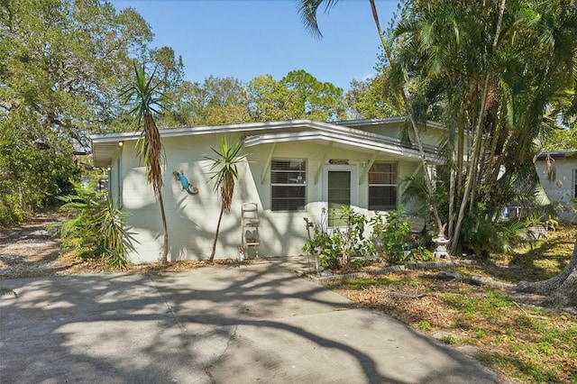 view of bungalow-style house