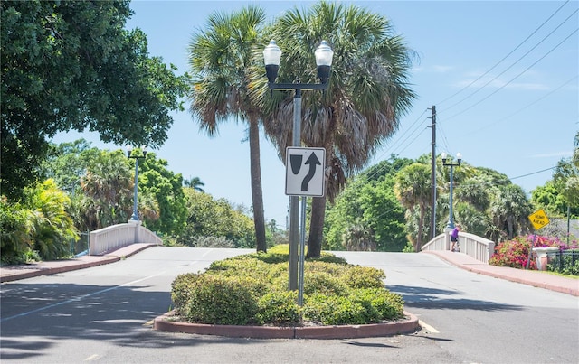 view of road