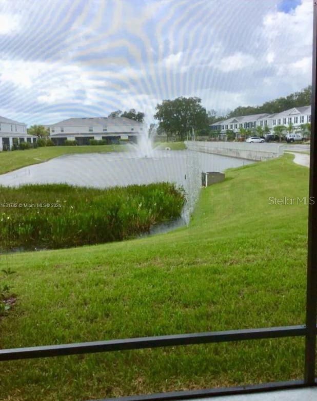 view of water feature