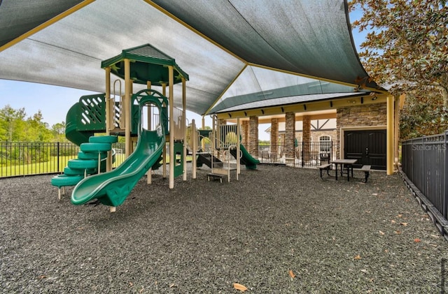 view of playground