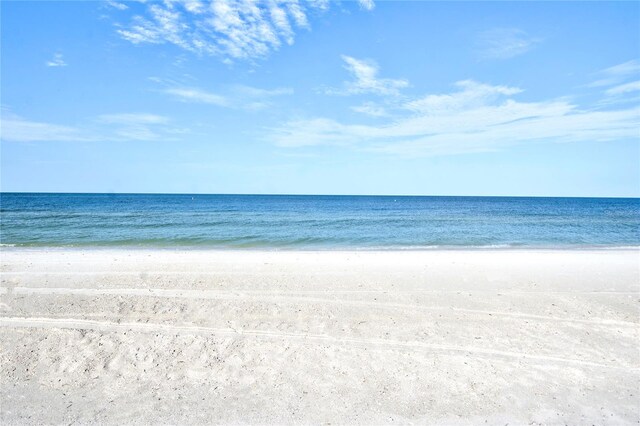 water view featuring a view of the beach