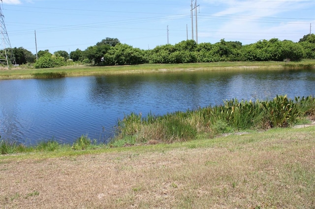 property view of water