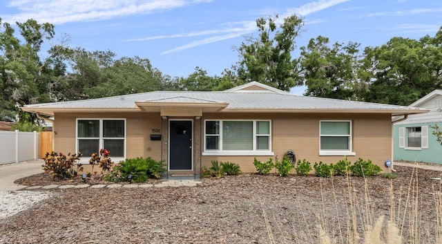 view of ranch-style house