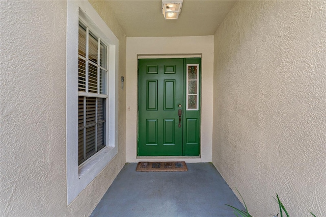 view of property entrance