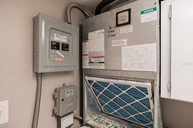 utilities with electric panel