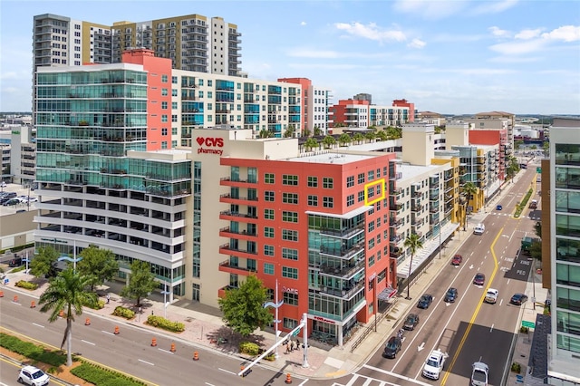 1120 E Kennedy Blvd Unit 734, Tampa, FL 33602 - view of building exterior with a city view