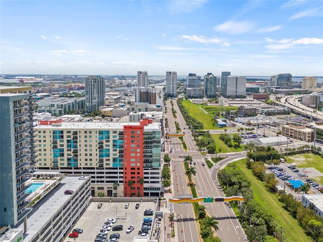 1120 E Kennedy Blvd Unit 734, Tampa, FL 33602 - bird's eye view with a view of city