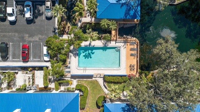 drone / aerial view