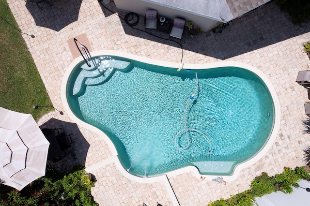 411 Harbor View Ln, Largo, FL 33770 - outdoor pool with a patio area