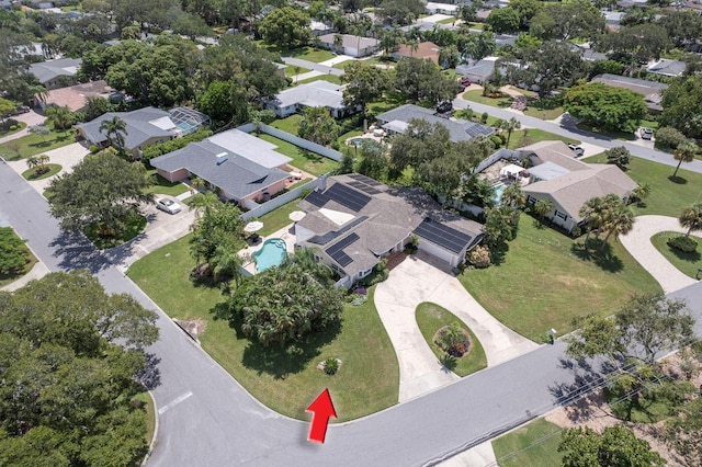 411 Harbor View Ln, Largo, FL 33770 - view of property location with nearby suburban area and a pool